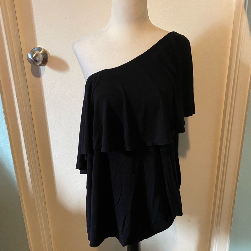 MICHEL STUDIO OFF SHOULDER SHIRT - Picture 3 of 14